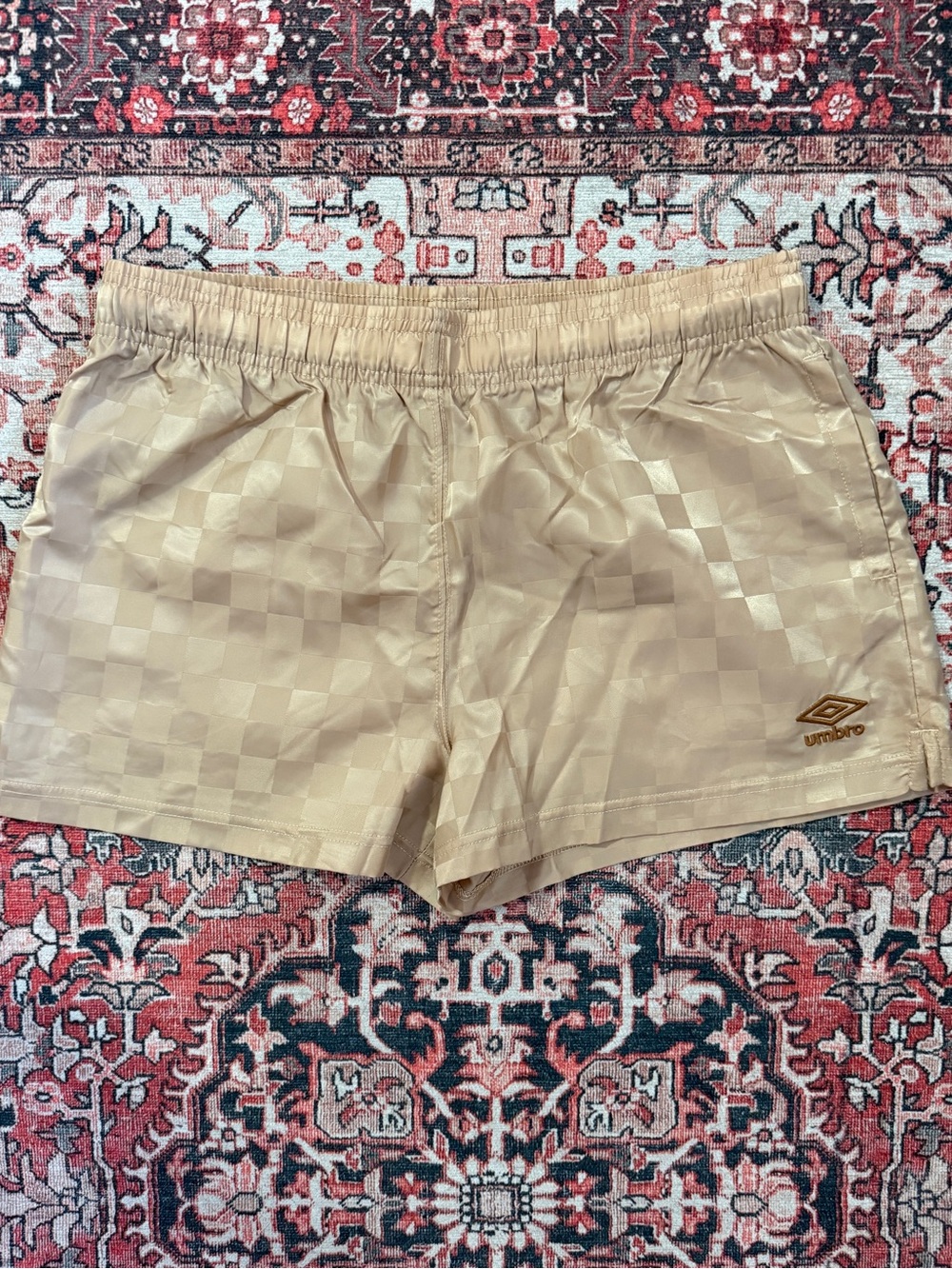 Classic Umbro Women’s Elastic Waist Checkerboard Shorts